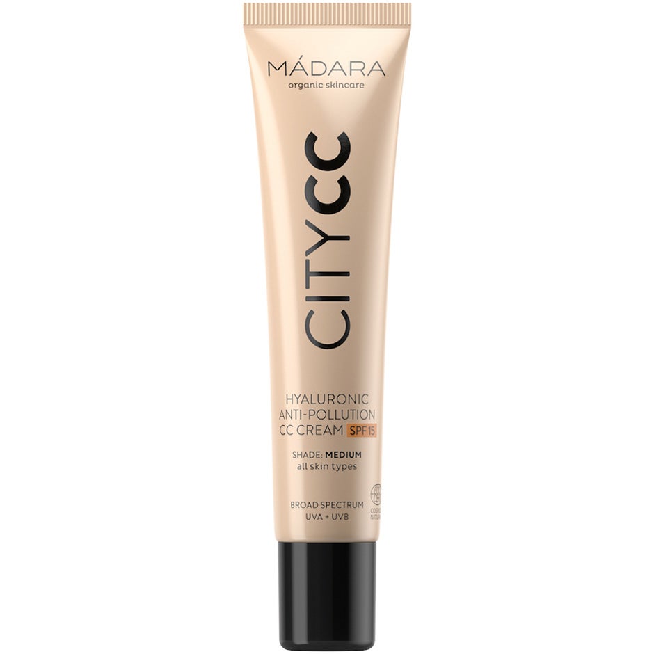 MÁDARA City CC Hyaluronic Anti-pollution CC Cream SPF 15 Medium - 40 ml