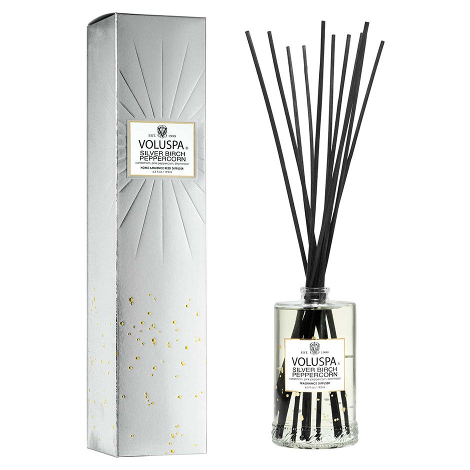 Voluspa Reed Diffuser Silver Birch Peppercorn 192 ml