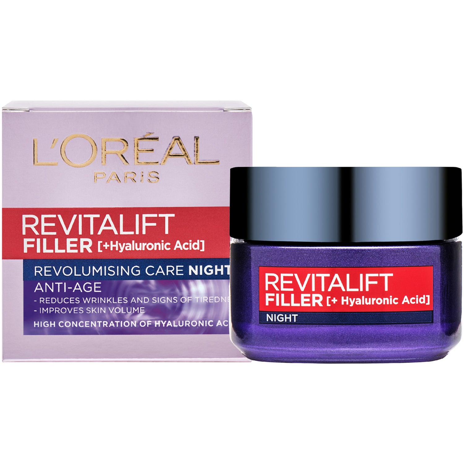 L'Oréal Paris Revitalift Filler Night Cream - 50 ml