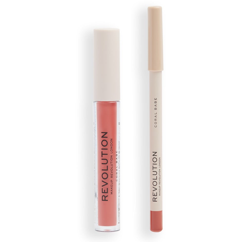 Makeup Revolution Lip Contour Kit Coral Babe - 4 ml