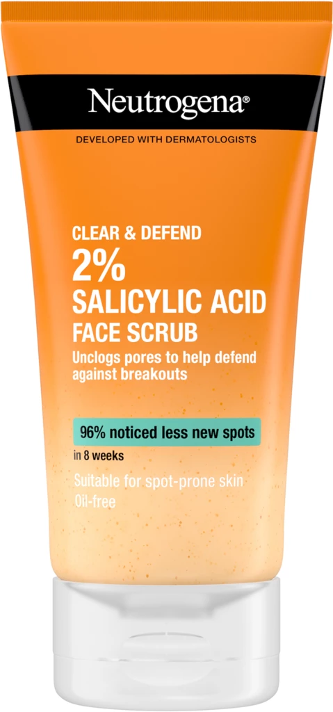 Neutrogena Clear & Defend Facial Scrub - 150 ml