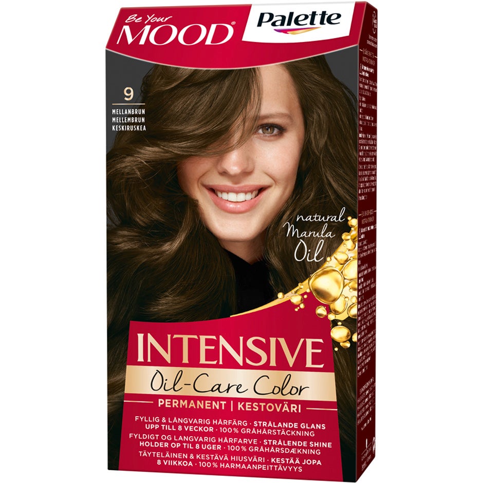 MOOD Hair Colour 4 in 1 No. 9 Medium Brown - pcs 1