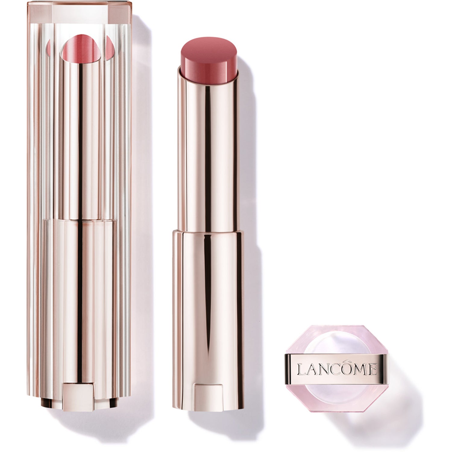 Lancôme Lip Idôle Squalane-12 Butterglow Glowy Color Balm Nude now 36 - 3 g