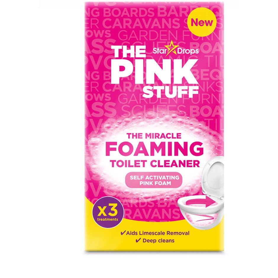 The Pink Stuff Miracle Foaming Toilet Cleaner 3x100g - 300 g