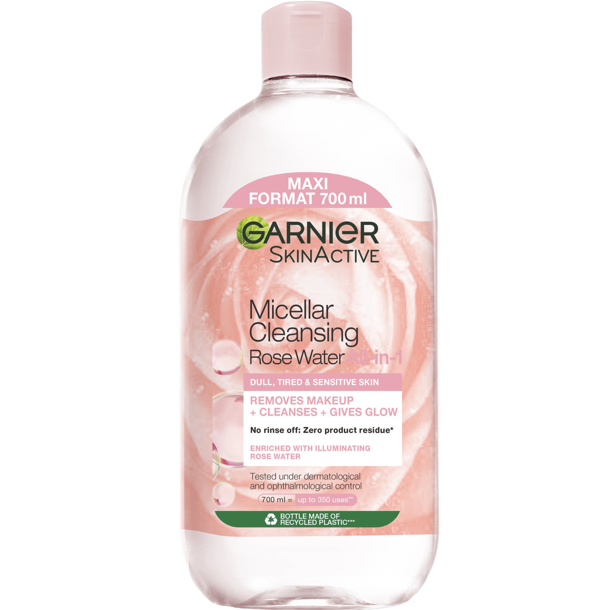 Garnier Micellar Rose Water Cleanse & Glow 700 ml