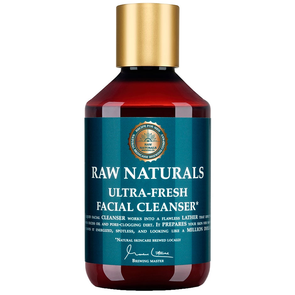 Raw Naturals by Recipe for Men Glacier Water Face Cleansing Fluid 250 ml