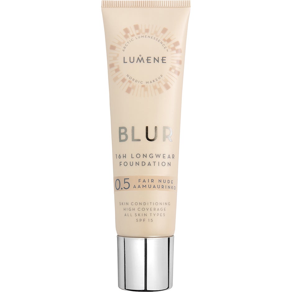 Lumene Blur 16H Longwear Foundation SPF15 0.5 Fair Nude - 30 ml