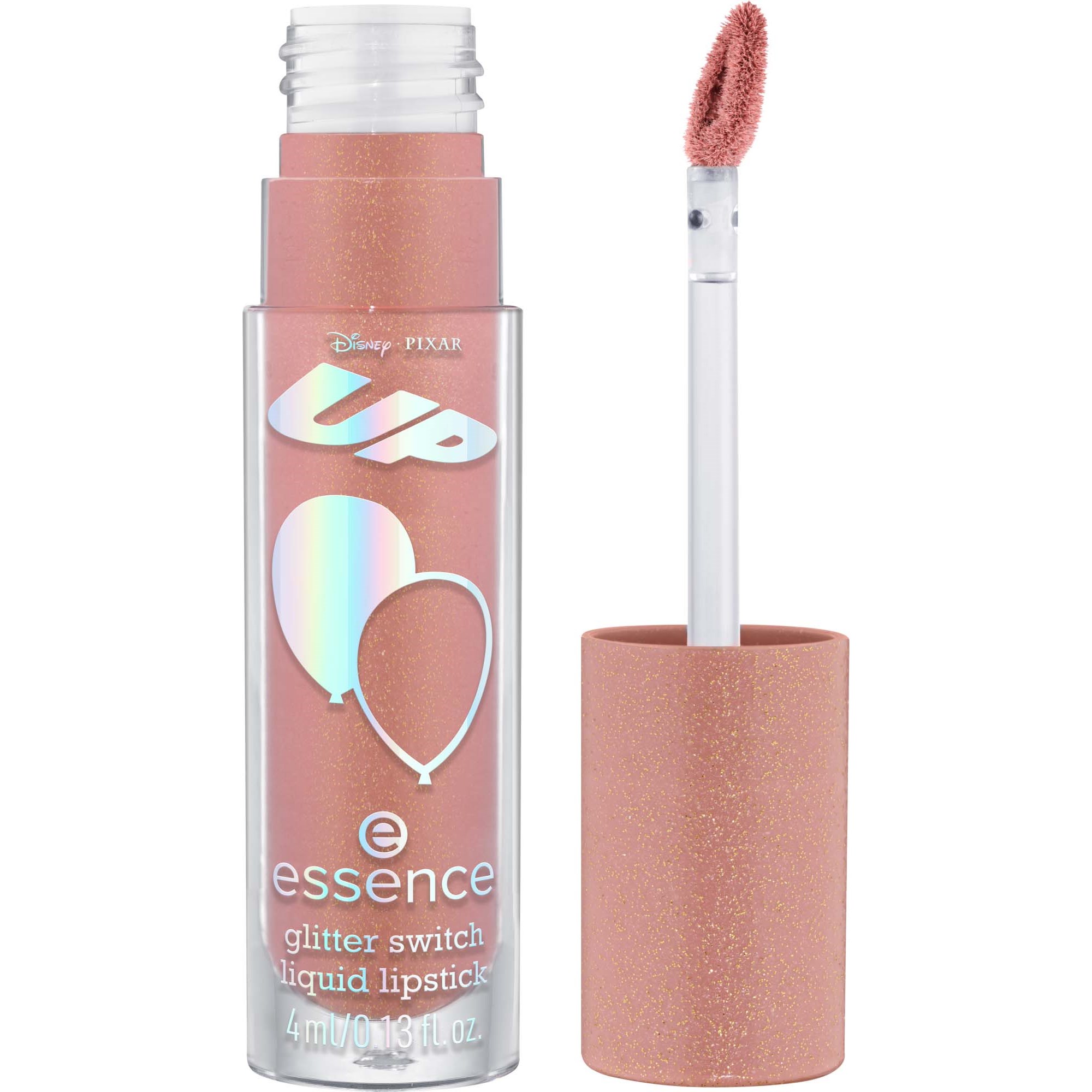 essence Disney Pixar Up Glitter Switch Liquid Lipstick 02 Ellie's ench