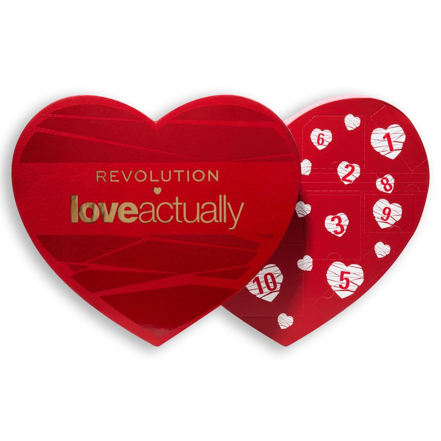 Makeup Revolution x Love Actually 12 Day Advent Calendar