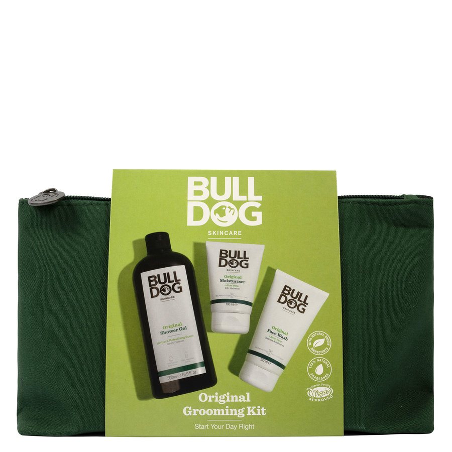 Bulldog Grooming Kit Washbag Original 4 st