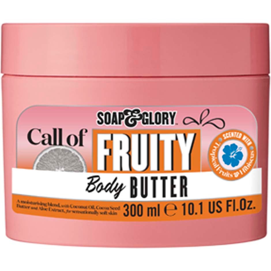 Soap & Glory Call of Fruity Body Butter for Hydration and Softer Skin Body Butter - 300 ml