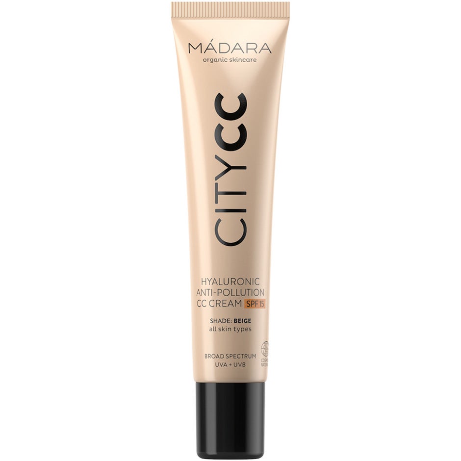 MÁDARA City CC Hyaluronic Anti-pollution CC Cream SPF 15 Beige - 40 ml