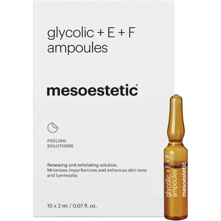 Mesoestetic Glycolic E + F Ampoules 10x2 ml - 20 ml