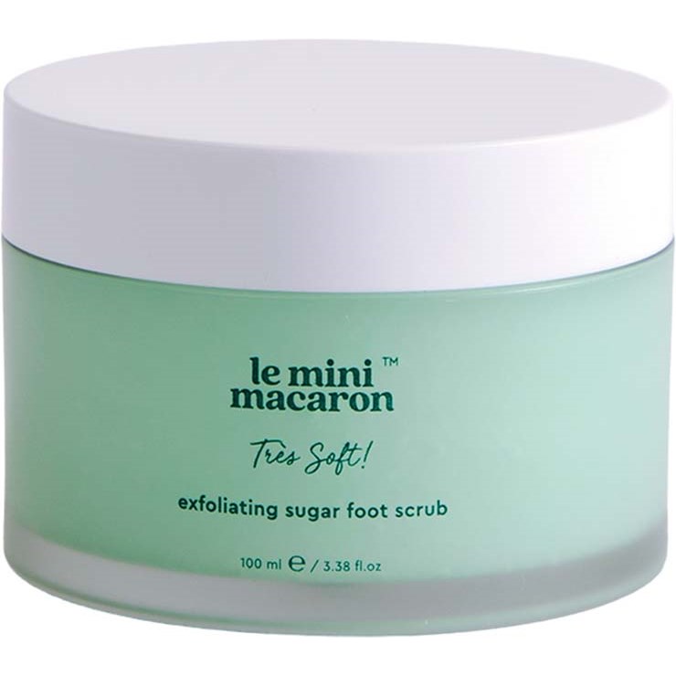 Le Mini Macaron Exfoliating Sugar Foot Scrub Très Soft 100 ml