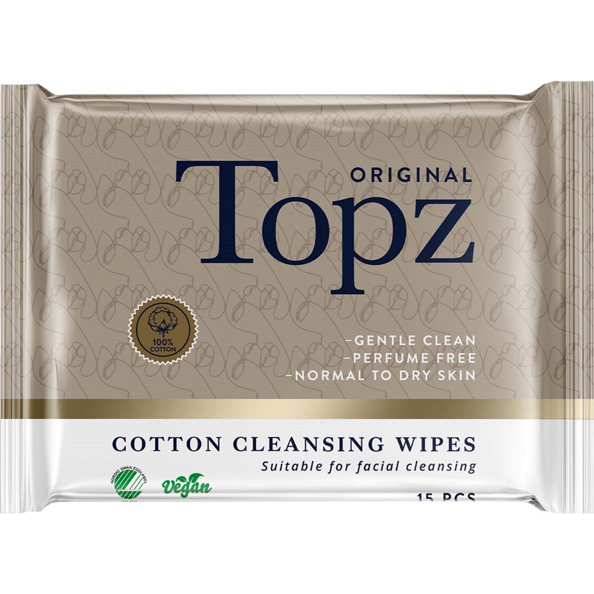 Topz Premium Cleansing Wipes 15 st