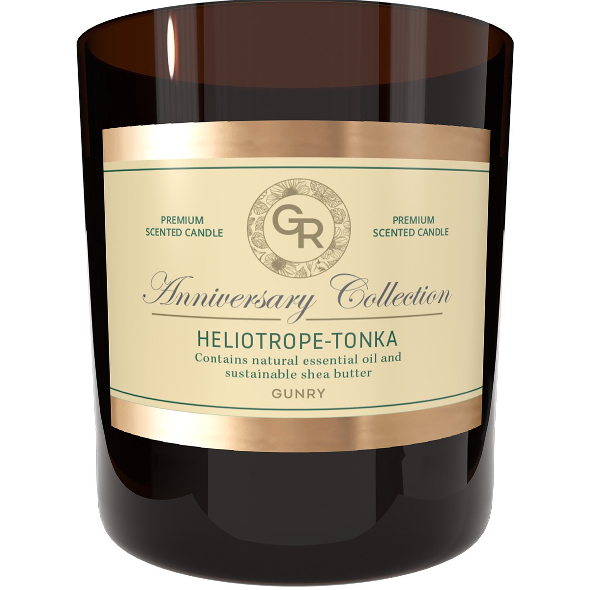 Gunry Heliotrope Tonka Anniversary Collection Scented Candle 115 g