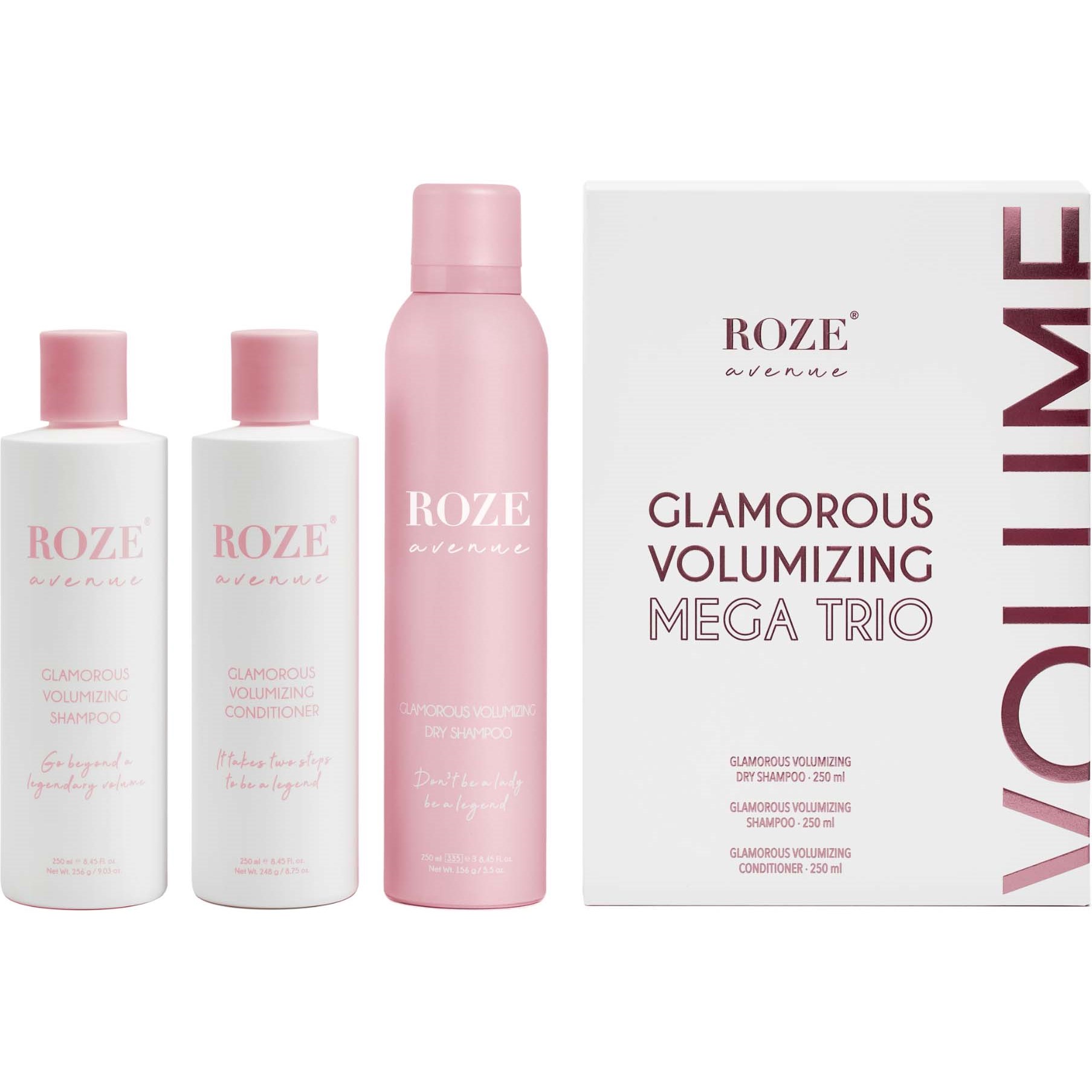 Roze Avenue Glamorous Volumizing Trio 750 st