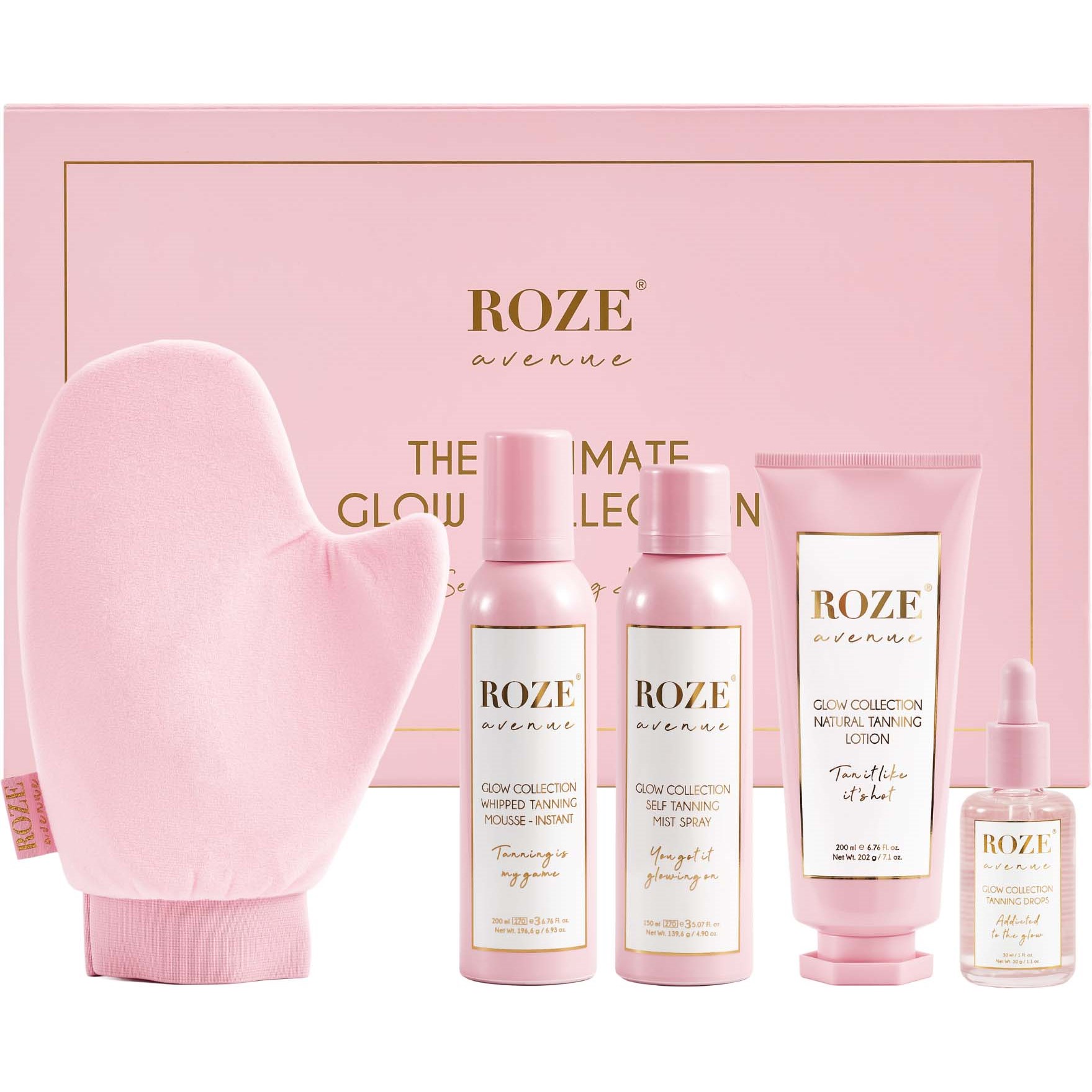 Roze Avenue Glow Collection Tan Box 580 st