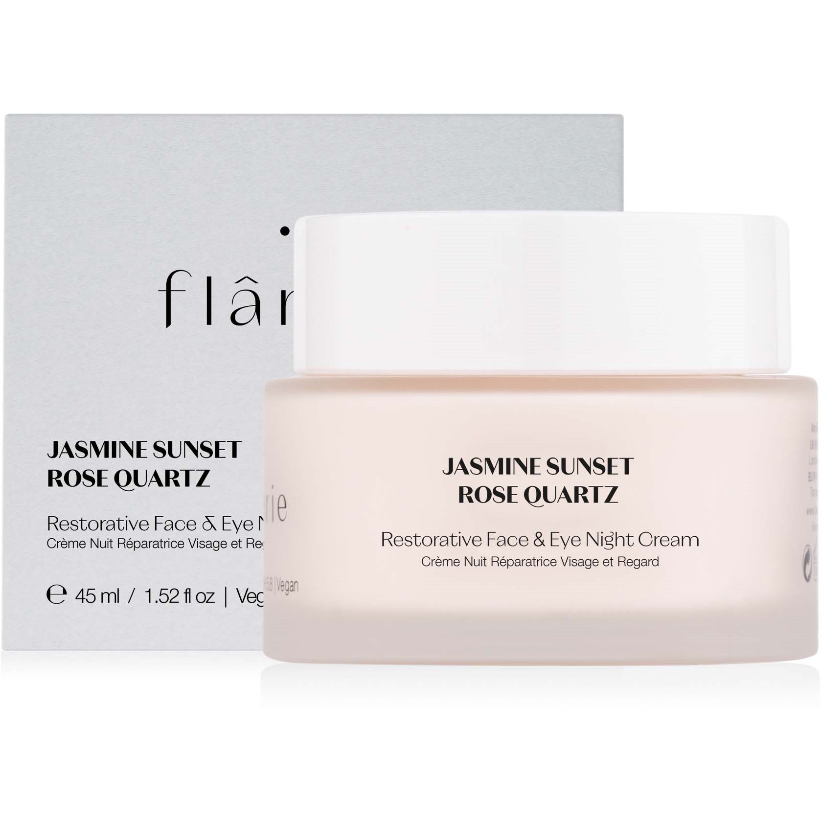 Flânerie Skincare JASMINE SUNSET Restorative Face & Eye Night Cream 45