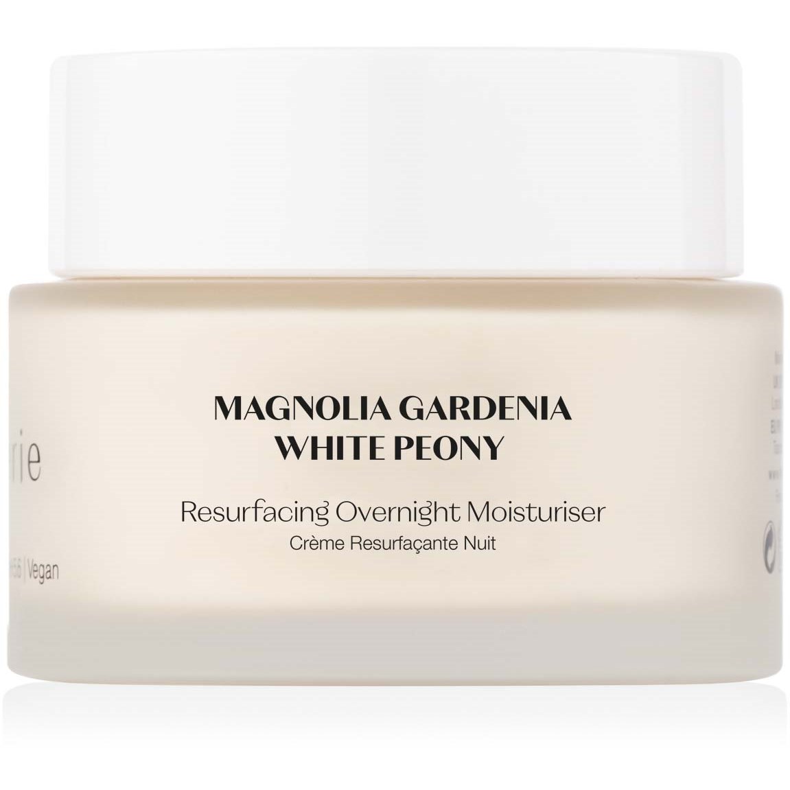 Flânerie Skincare MAGNOLIA GARDENIA Resurfacing Overnight Moisturiser