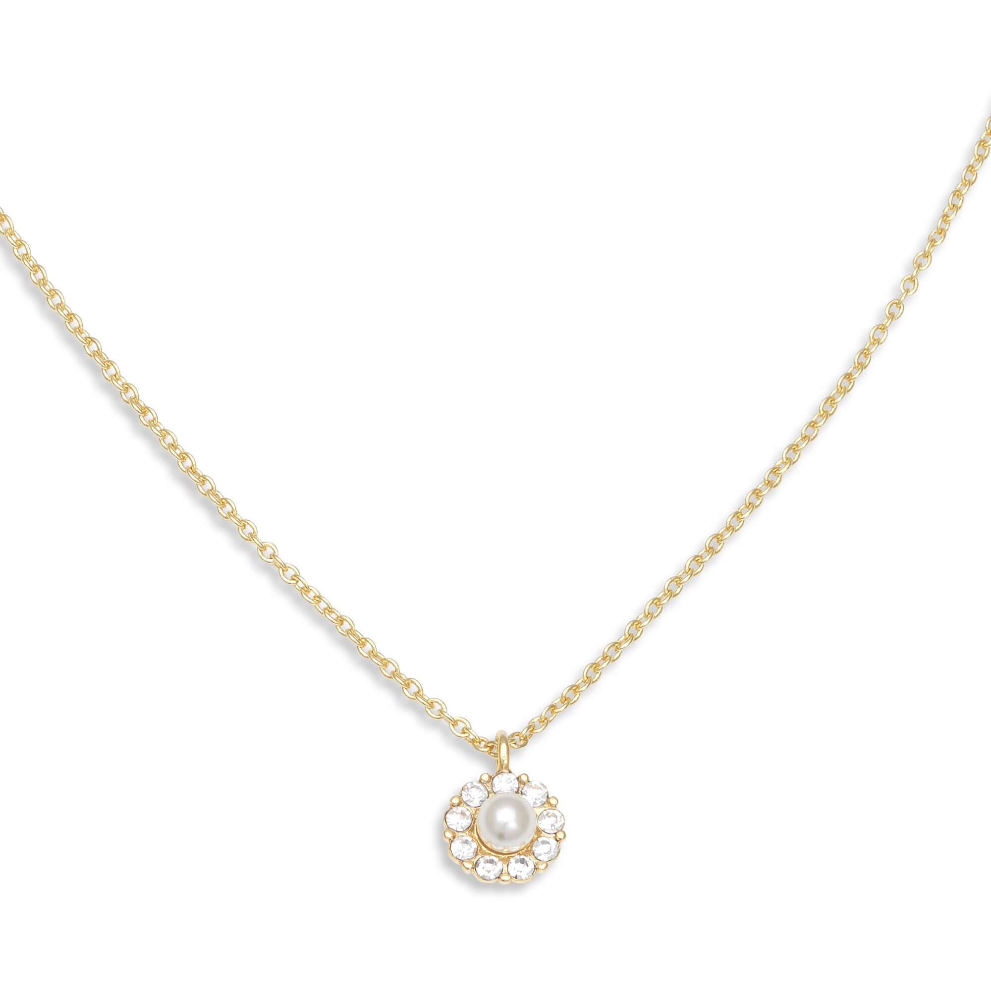 Lily and Rose Petite Miss Sofia pearl necklace  Crystal