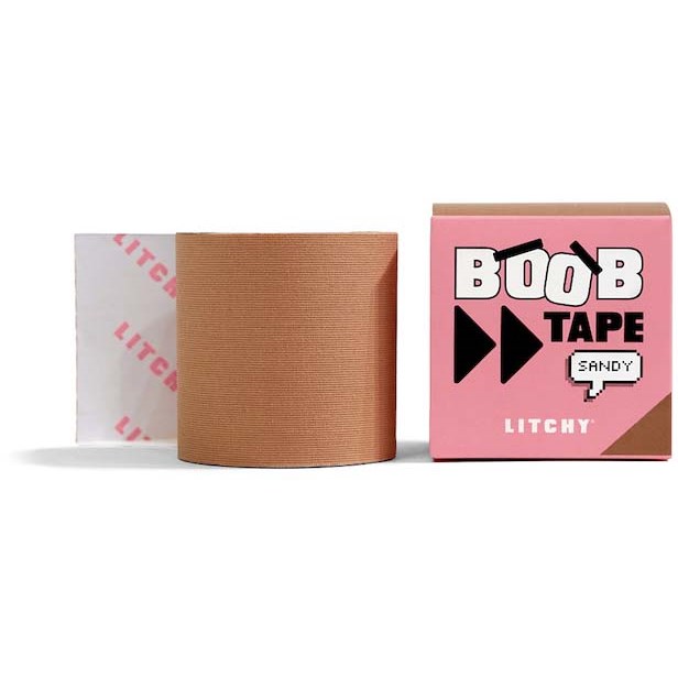 LITCHY Body Line Boob Tape Sandy