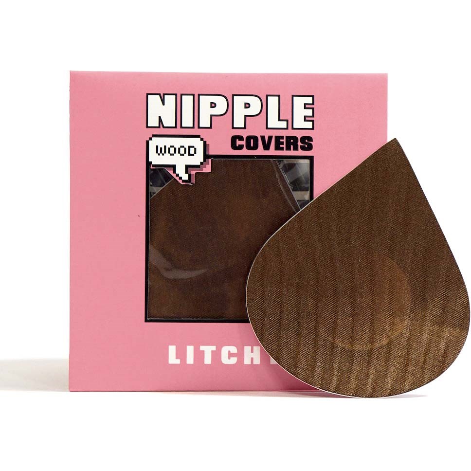 LITCHY Body Line Nipple Covers Wood