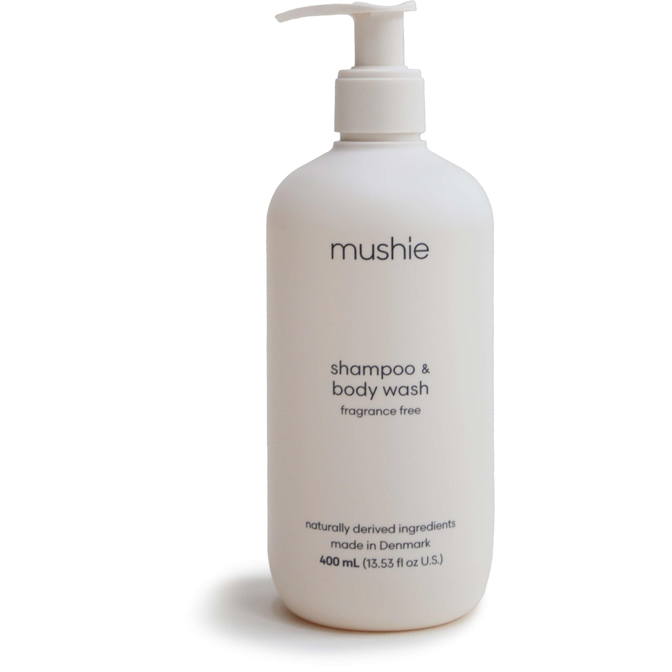 Mushie Shampoo & Body Wash Fragrance Free 400 ml