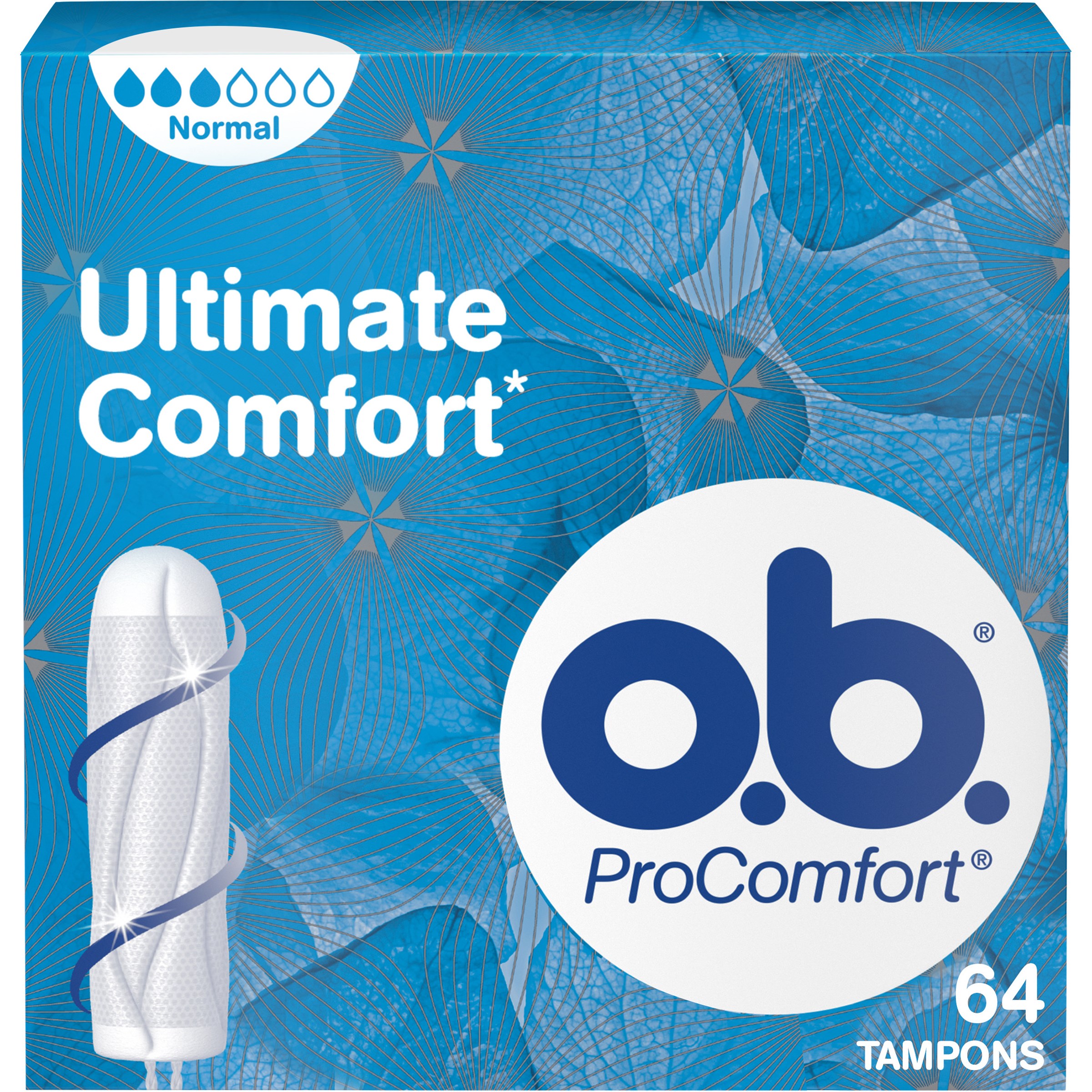 O.B. ProComfort Normal 64 pcs