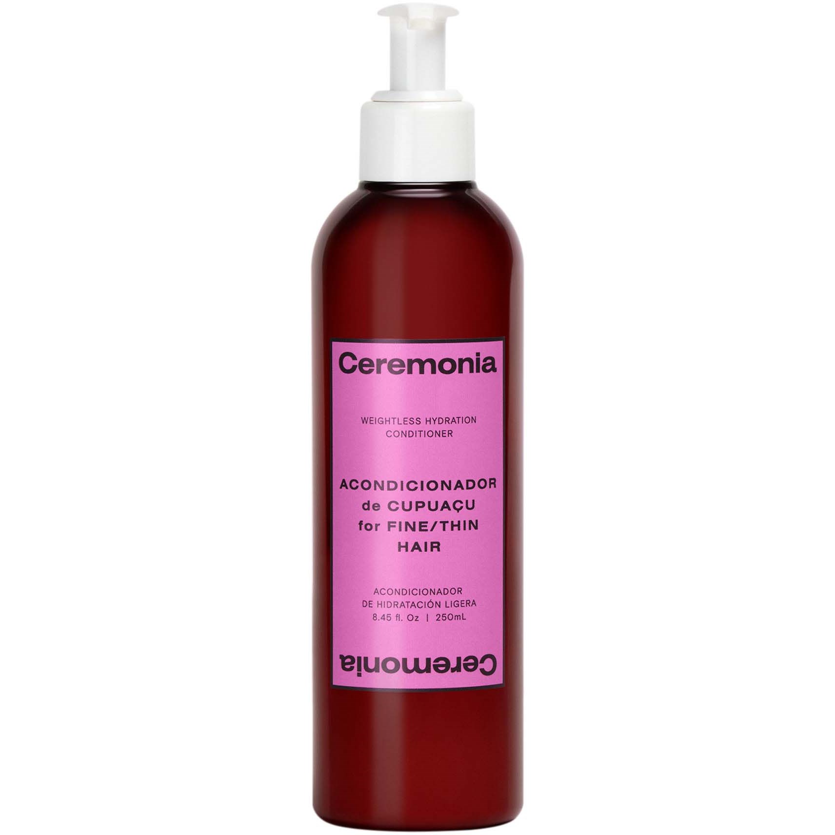 Ceremonia Weightless Hydration Acondicionador de Cupuaçu for Fine and