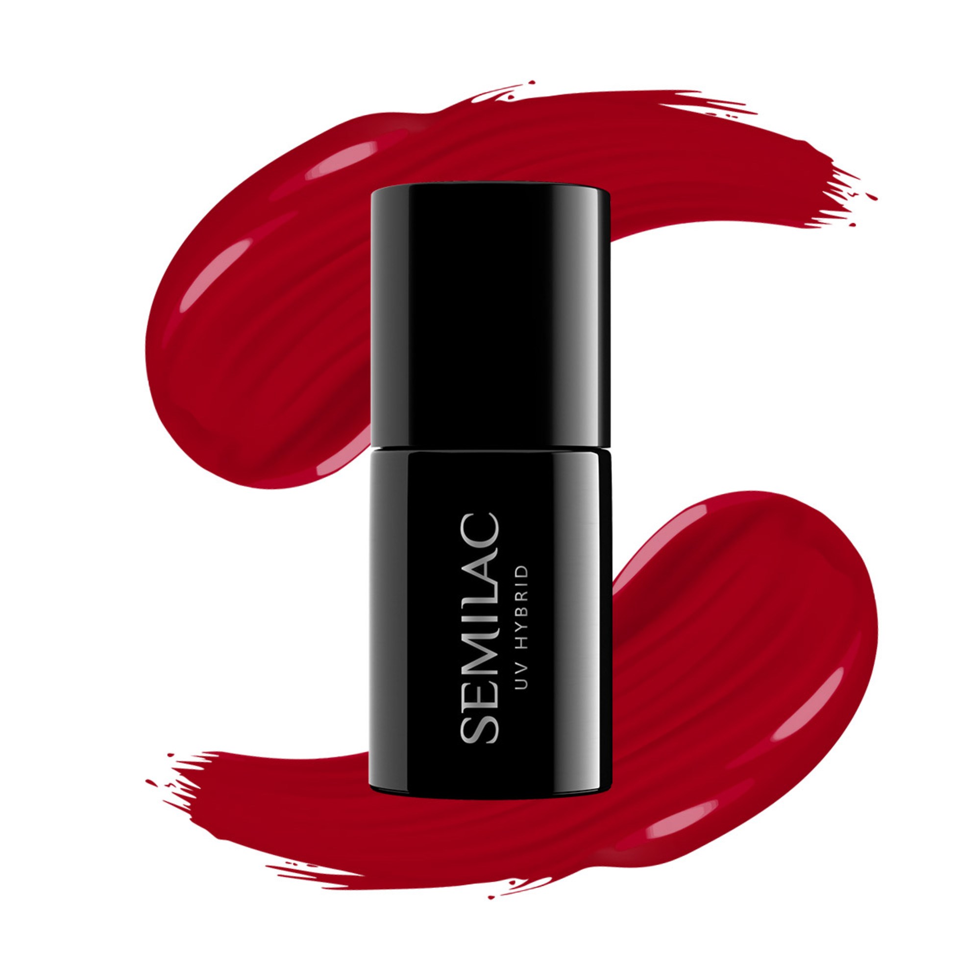 SEMILAC UV Gel Polish 027 Intense Red