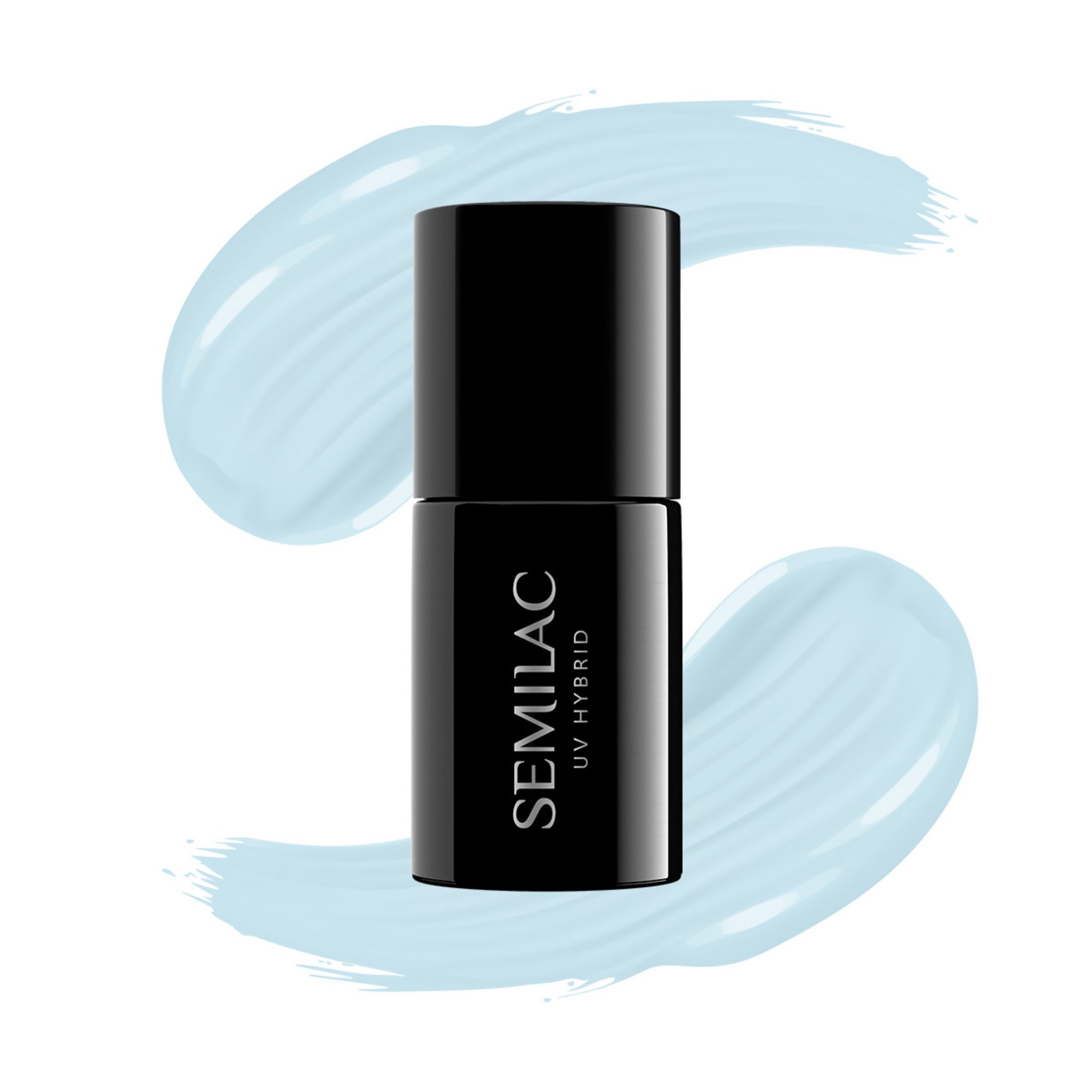 SEMILAC UV Gel Polish 386 Blue Cloud