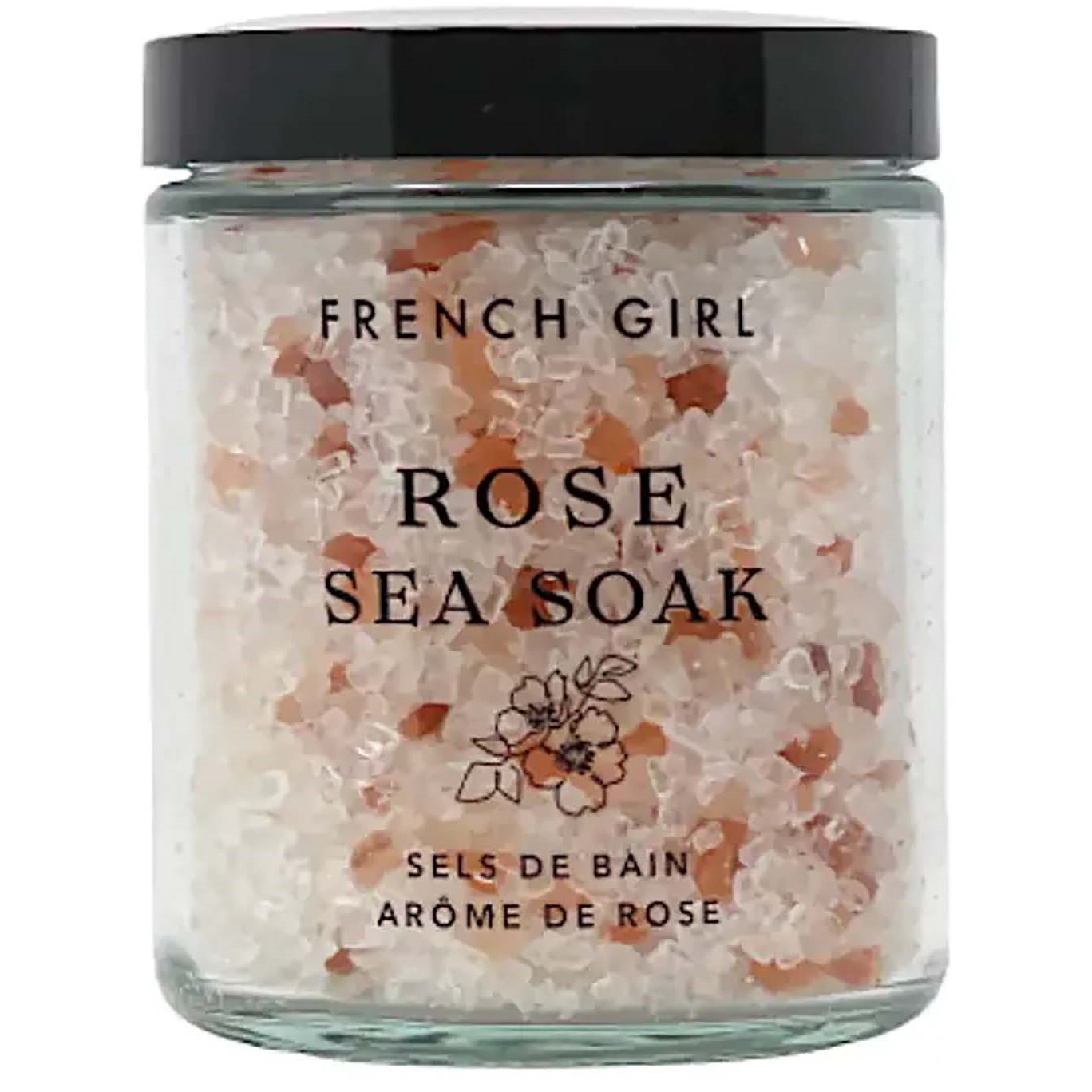 French Girl Bath Salts Soothing Rose 238 ml