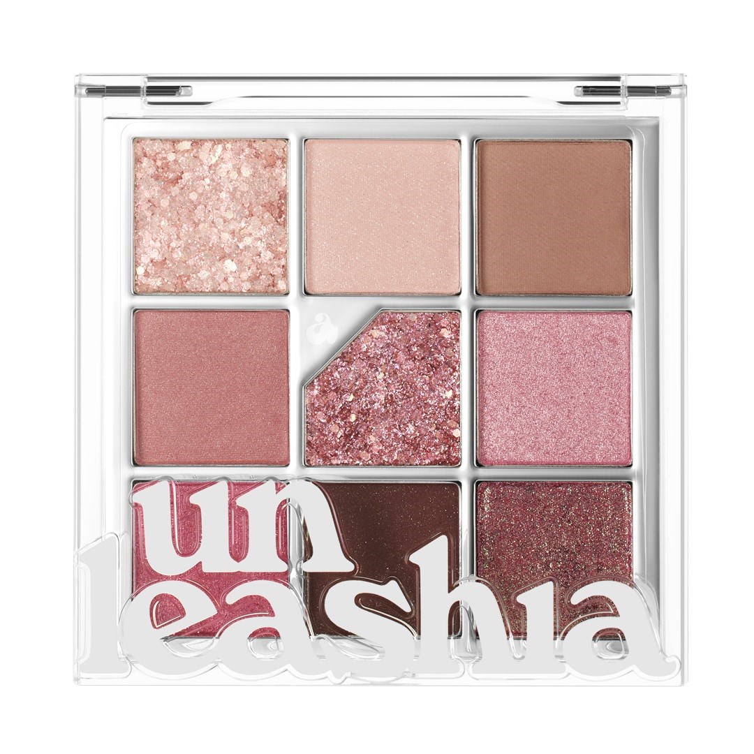 Unleashia Glitterpedia Eye Palette N°5 All of Dusty Rose