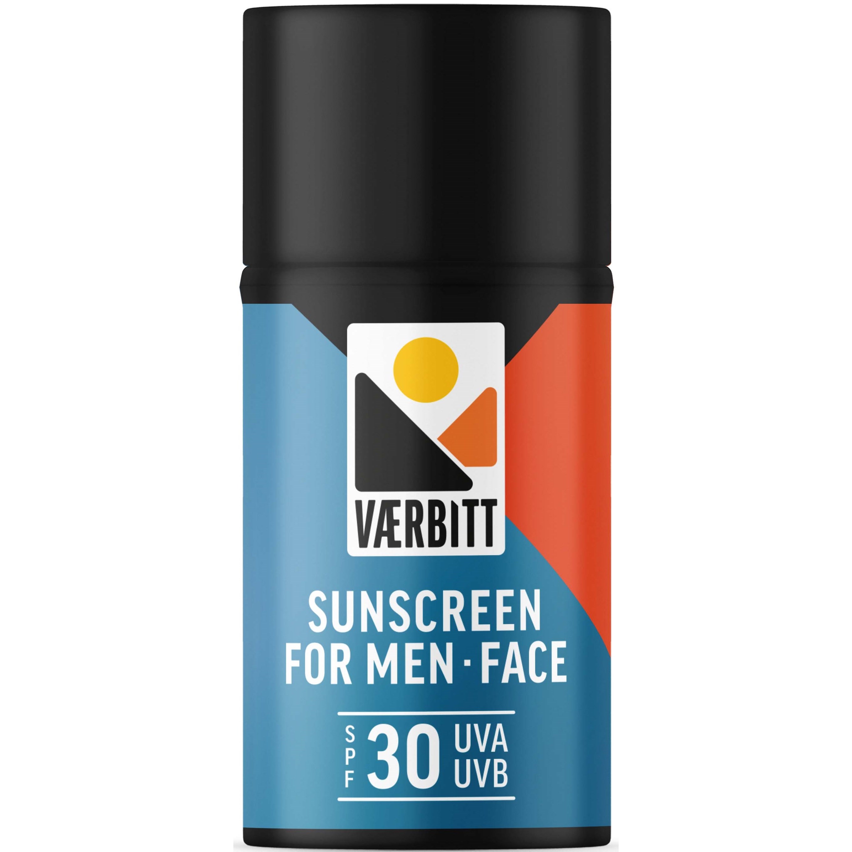 Værbitt Sunscreen For Men Face SPF30 50 ml