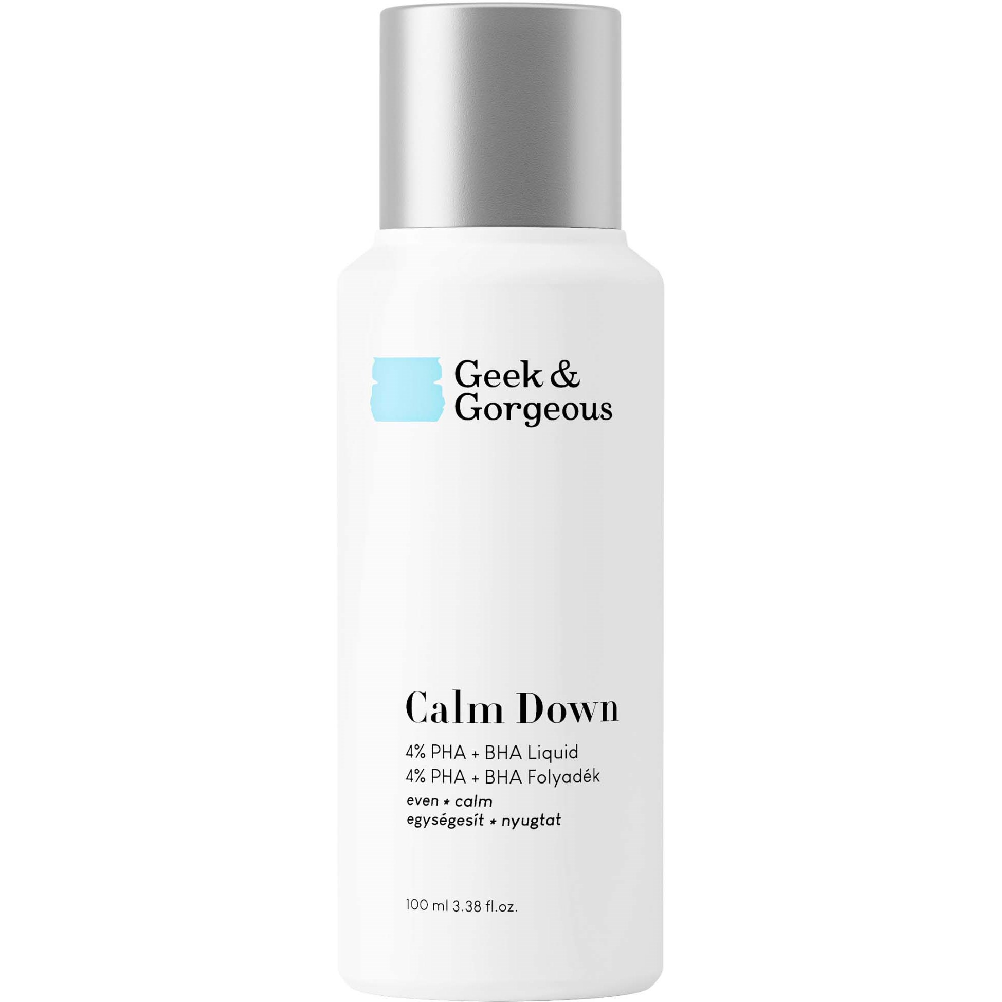 Geek & Gorgeous Calm Down Exfoliating Toner 100 ml