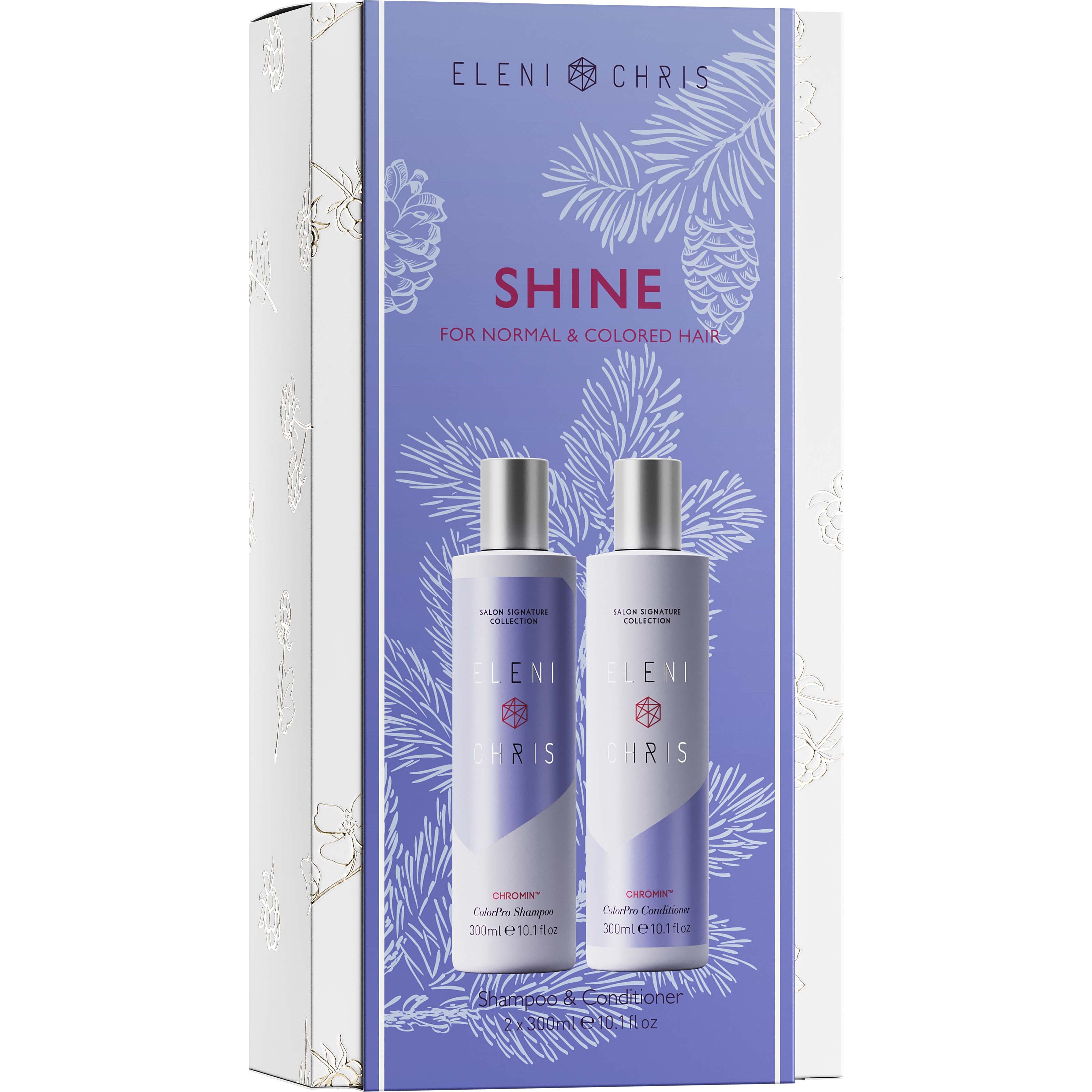 Eleni&Chris ChroMin™ Shine Shampoo+Conditioner Giftset