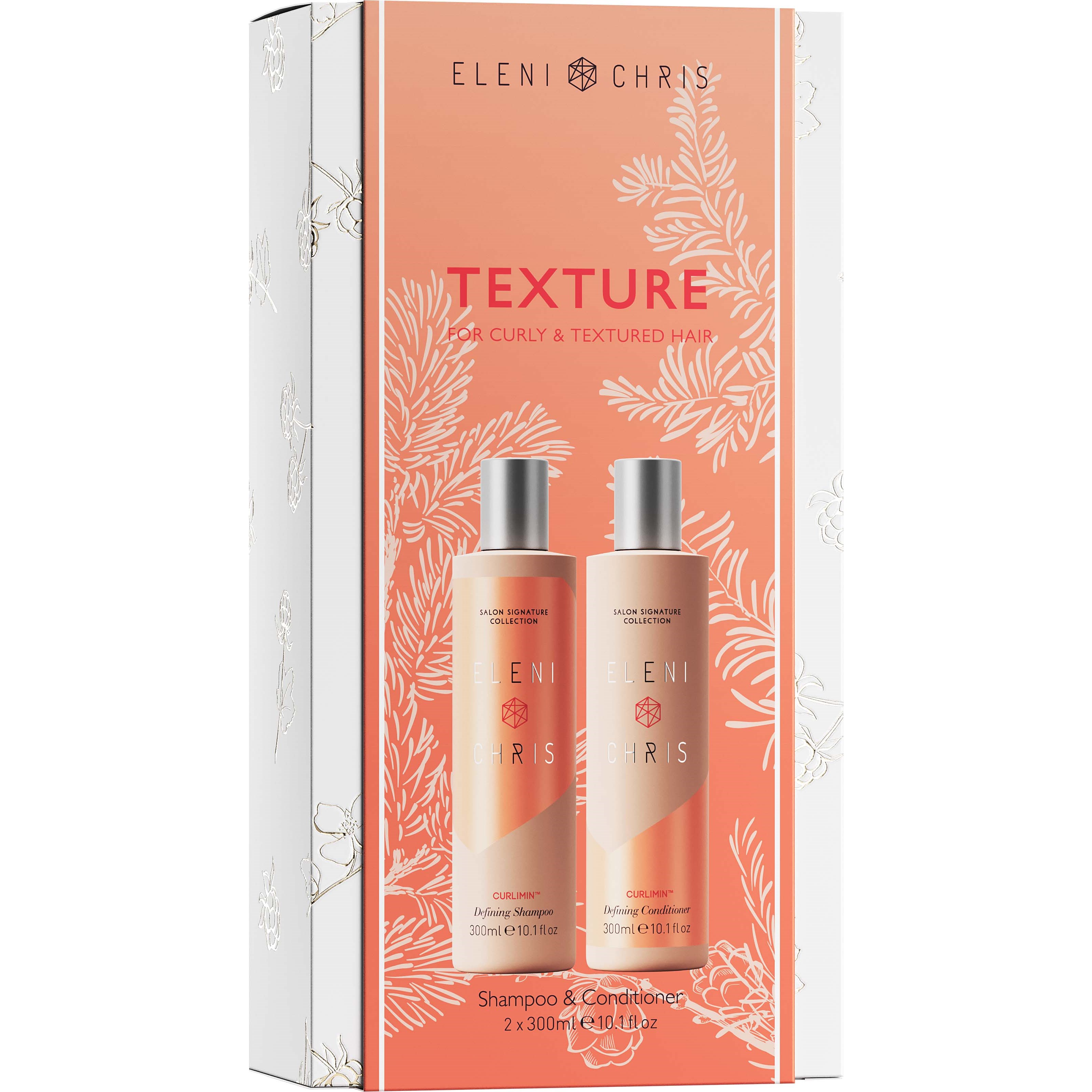 Eleni&Chris CurliMin™  Texture Shampoo+Conditioner Giftset