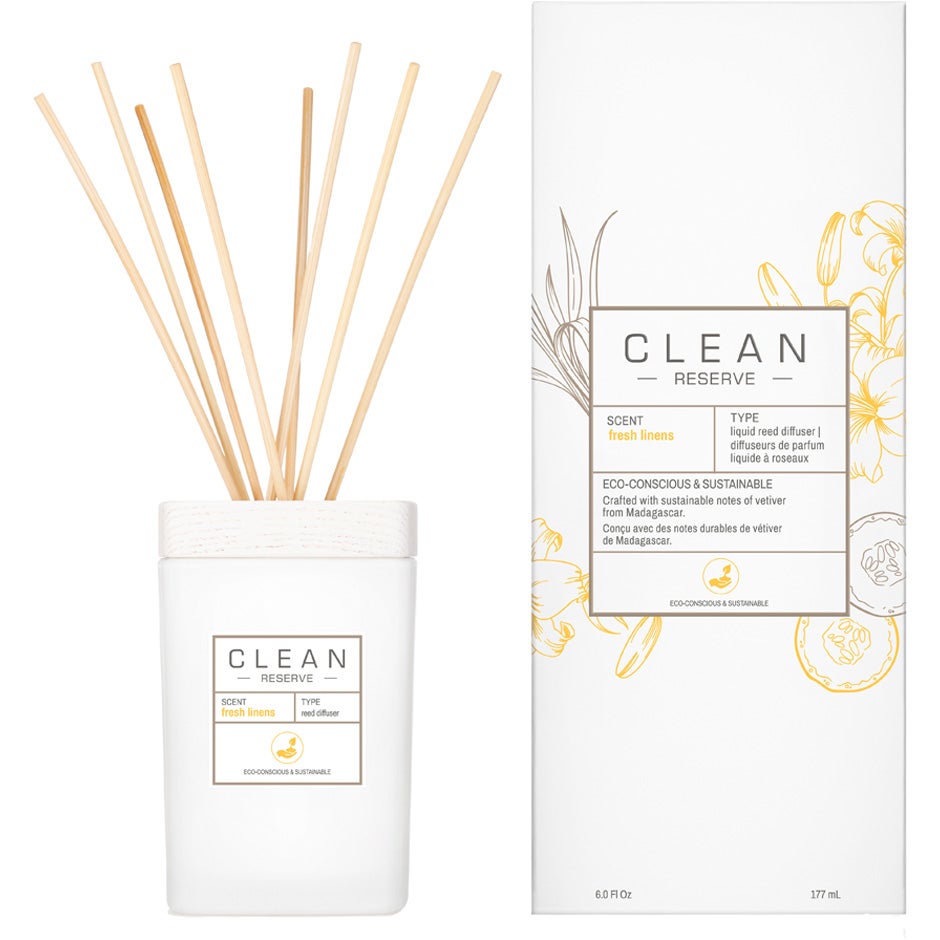 Clean Space Fresh Linens Reed Diffuser 170 ml