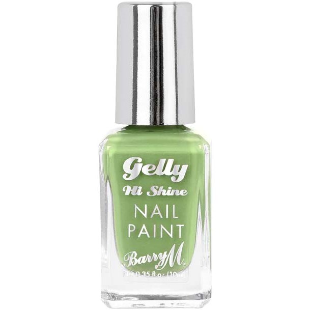 Barry M Gelly Hi Shine Nail Paint Pear - 10 ml