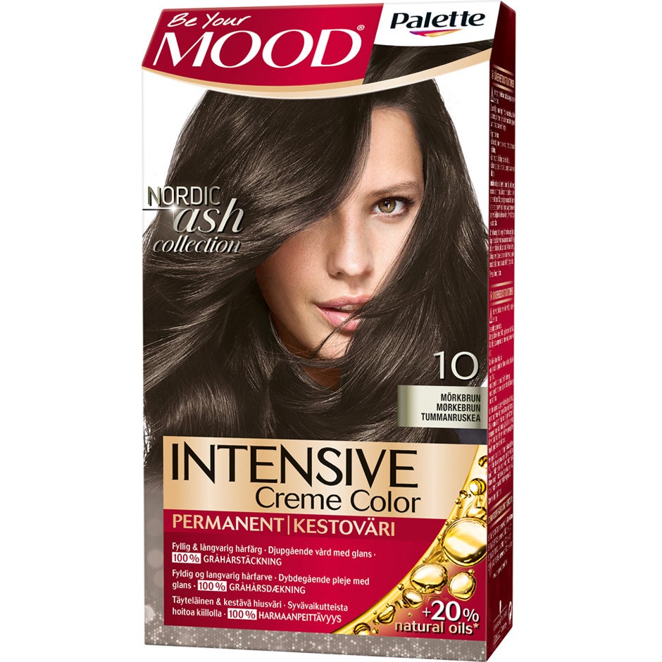 MOOD Hair Colour 4 in 1 No. 10 Dark Brown - pcs 1