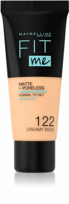 Maybelline Fit Me Matte & Poreless Foundation Creamy Beige 122 - 30 ml