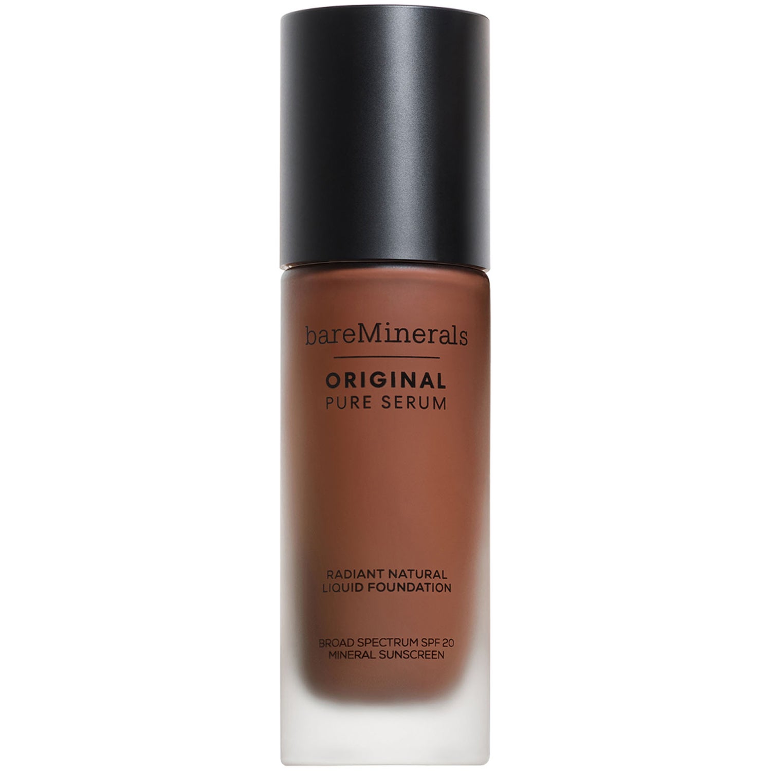 bareMinerals ORIGINAL Pure Serum Radiant Nautral Liquid Foundation Mineral SPF 20 Deep Cool 2 - 30 ml