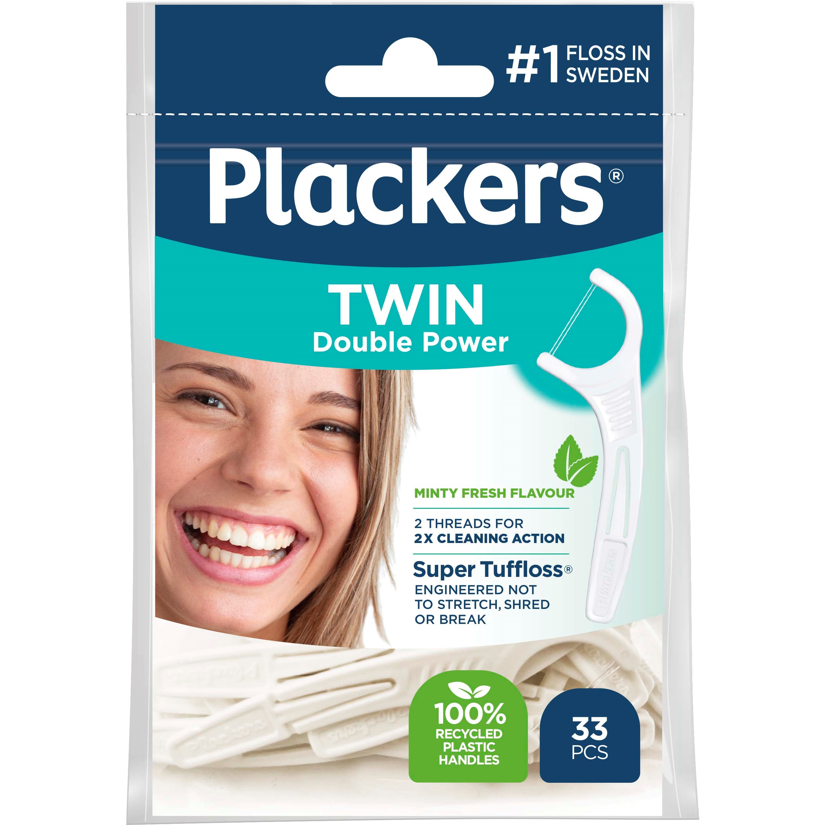 Plackers Twin 33 st