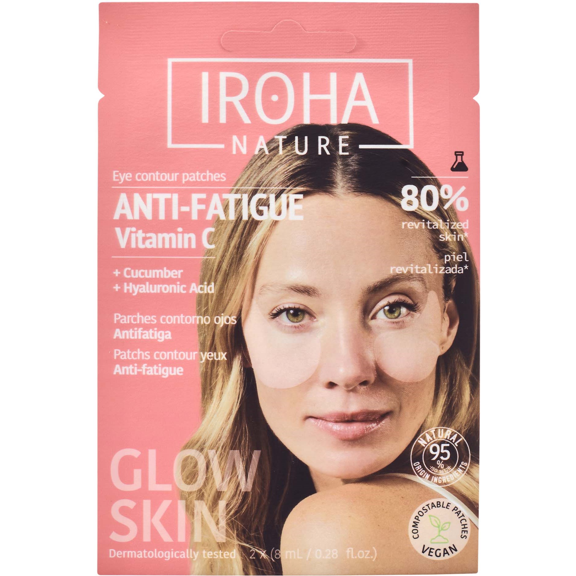 IROHA NATURE Anti-Fatigue Vitamin C Eye Patches