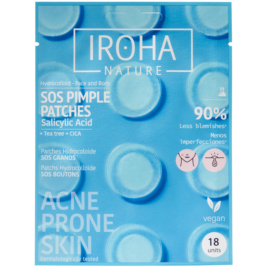 IROHA NATURE SOS Salicylic Acid Pimple Patches