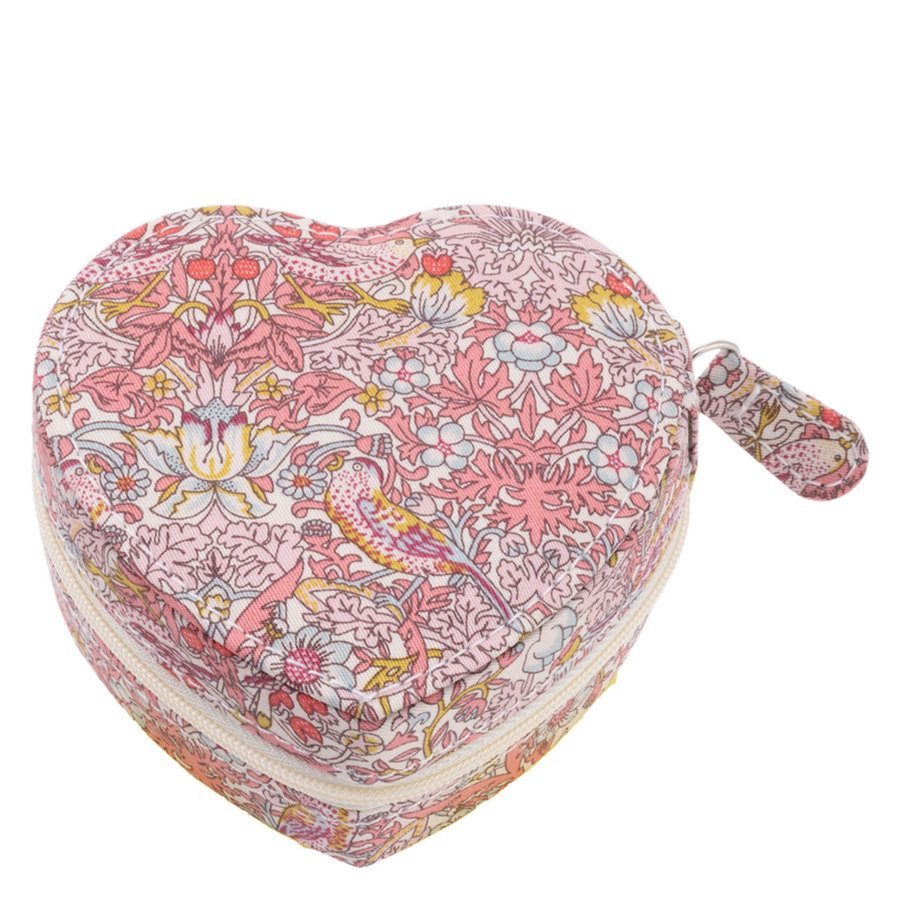 Bon Dep Jewelry Box Heart Mw Liberty Strawberry Pink