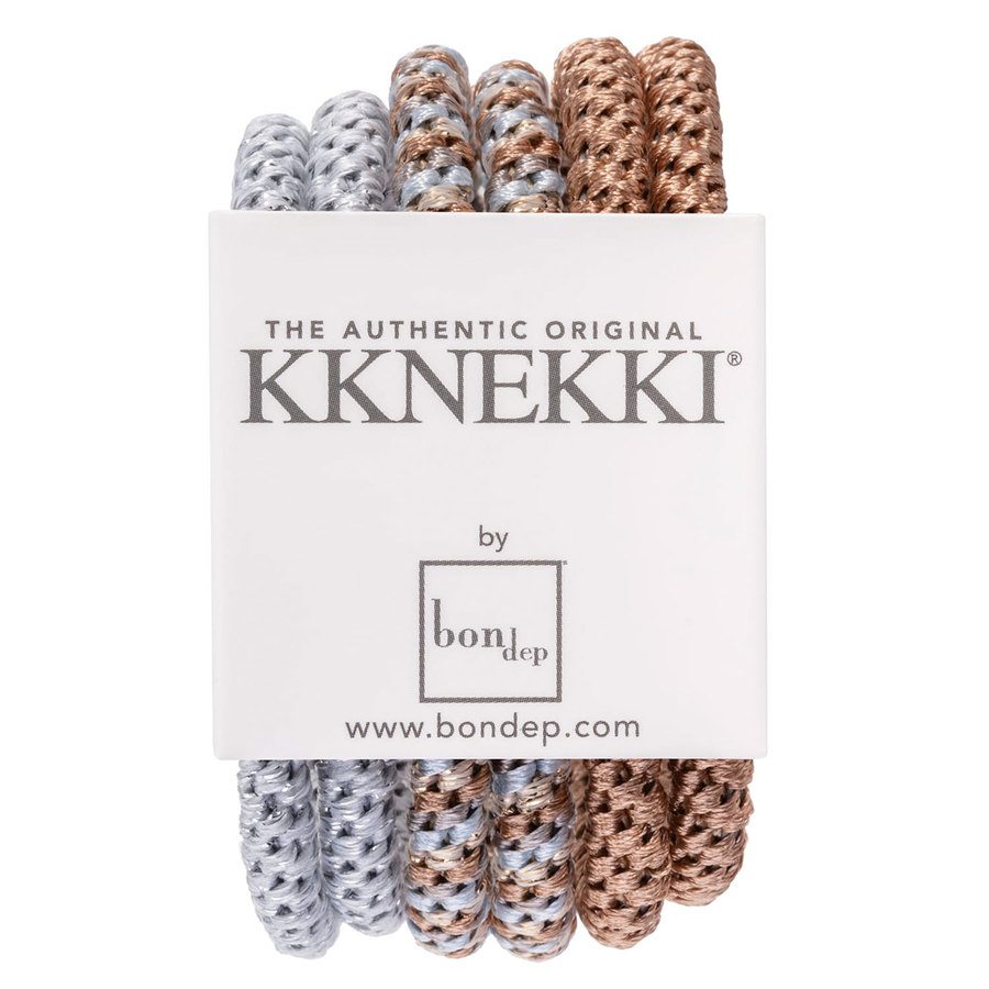 Kknekki Slim Hair Tie Bunt 8 6 st.