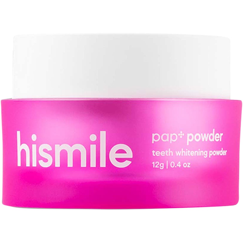 Hismile PAP+ Whitening Powder Simply apply, dip, brush for a whiter & brighter smile - 12 g