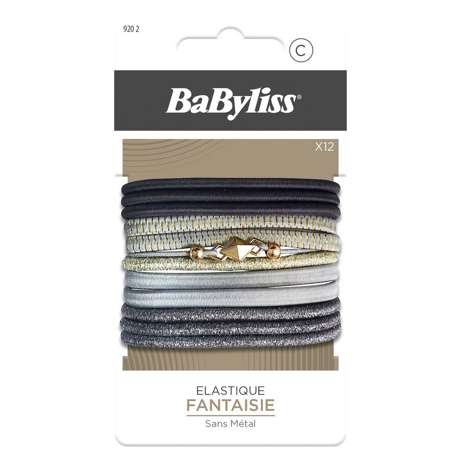 BaByliss Accessories Party Hair Ties 12 st